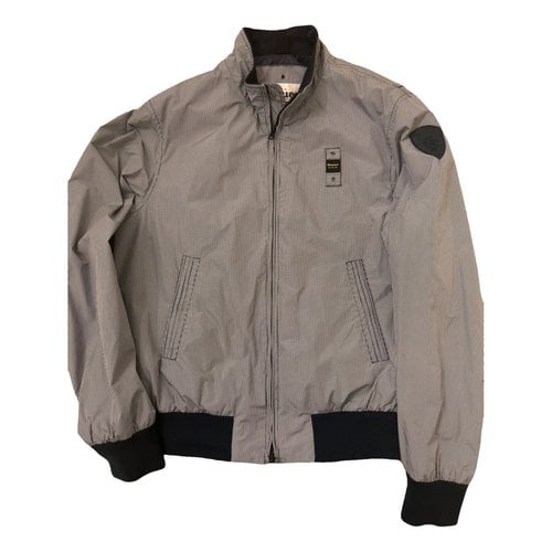 Pre-owned Blauer Jacket In Grey
