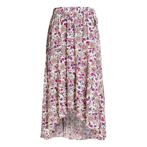 Pre-owned Ba&sh Mid-length Skirt In Pink