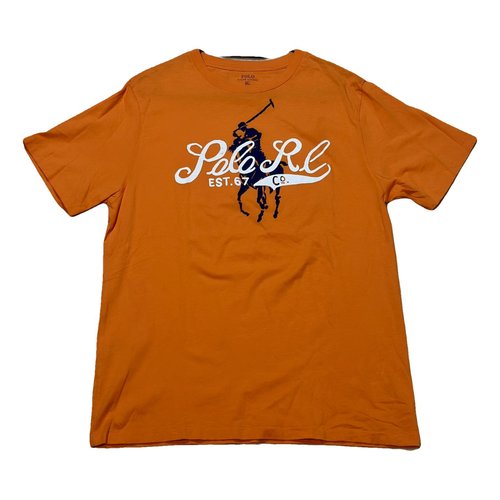 Pre-owned Polo Ralph Lauren T-shirt In Orange
