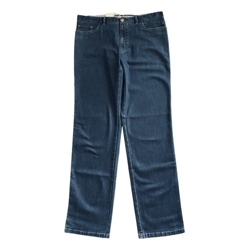 Pre-owned Brioni Straight Jeans In Blue