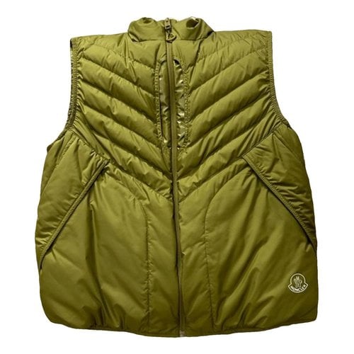 Pre-owned Moncler Gamme Rouge Vest In Green