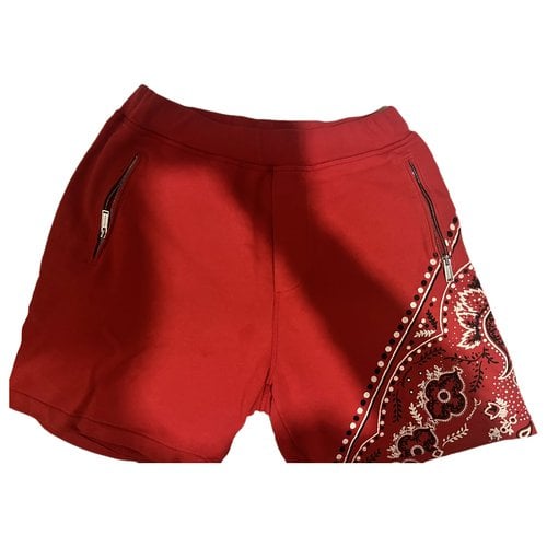 Pre-owned Dsquared2 Short In Red