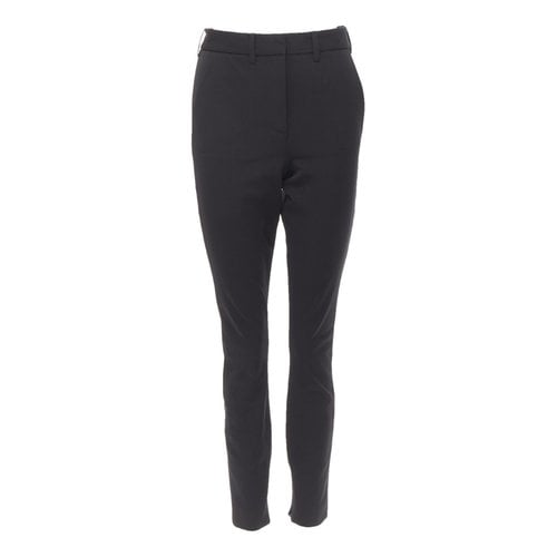 Pre-owned Victoria Beckham Trousers In Black