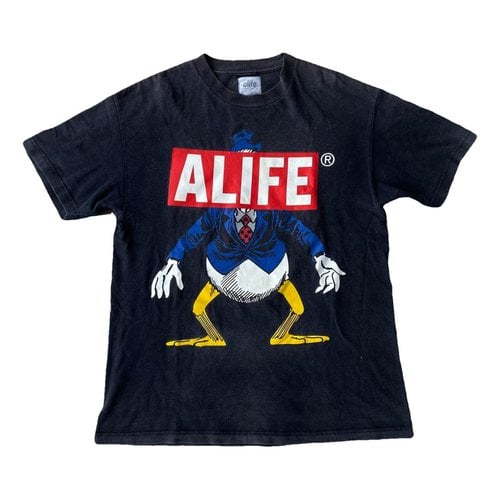 Pre-owned Alife T-shirt In Black