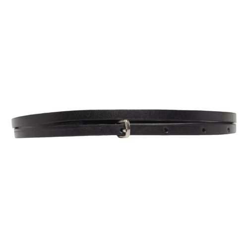 Pre-owned Ann Demeulemeester Leather Belt In Black