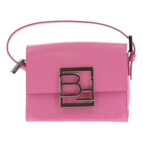 Pre-owned By Far Leather Handbag In Pink
