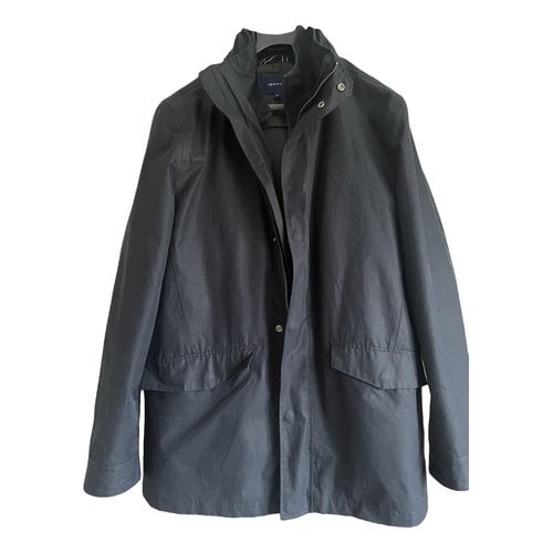 Pre-owned Gant Trench In Blue