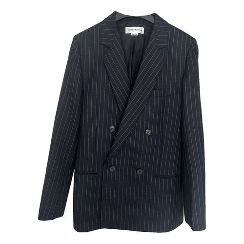 Pre-owned Victoria Beckham Wool Jacket In Multicolour
