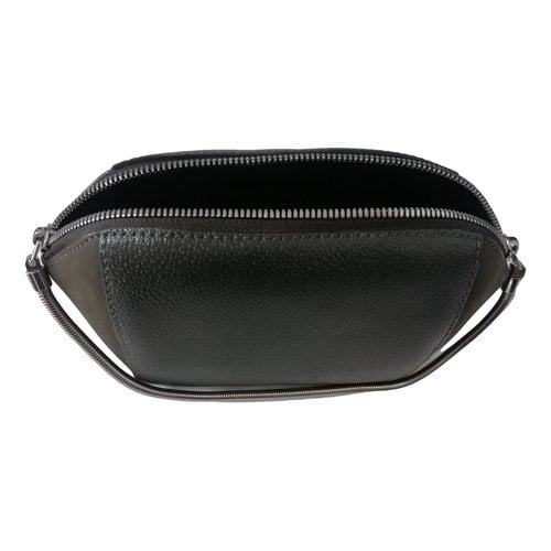Pre-owned Alexander Wang Leather Clutch Bag In Grey