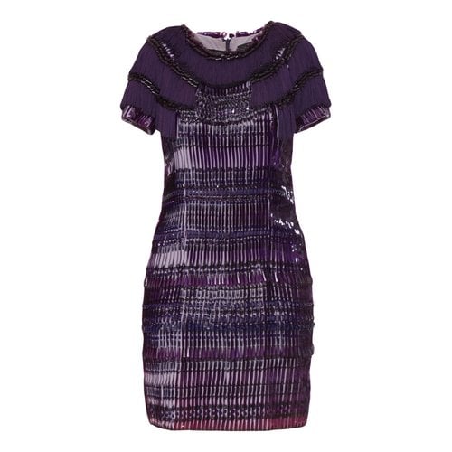 Pre-owned Gucci Dress In Purple