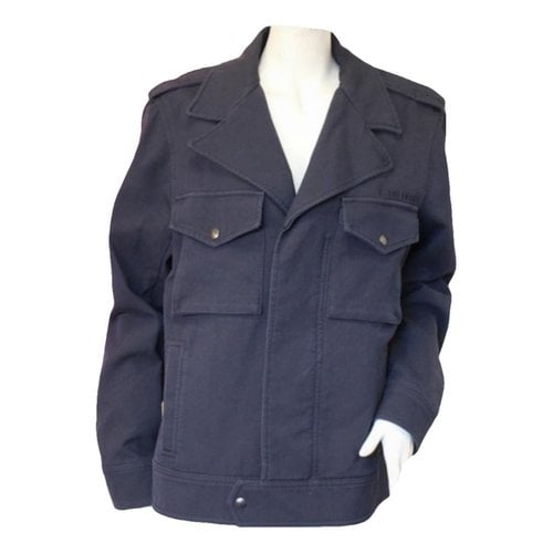 Pre-owned Zadig & Voltaire Short Vest In Navy