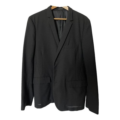 Pre-owned Jil Sander Wool Vest In Black