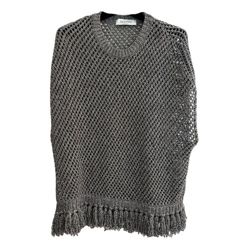 Pre-owned Valentino Knitwear In Metallic