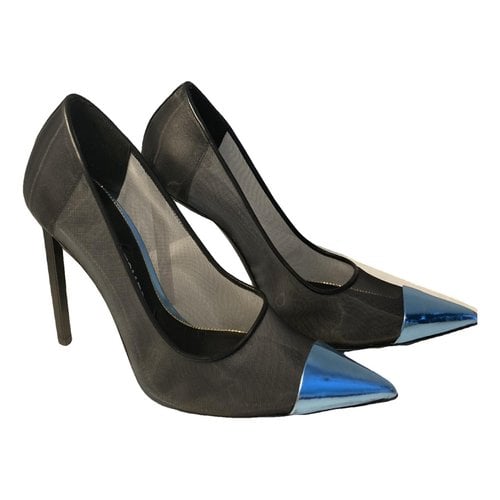 Pre-owned Tom Ford Cloth Heels In Black
