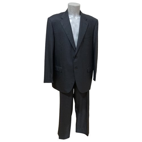 Pre-owned Corneliani Wool Suit In Blue