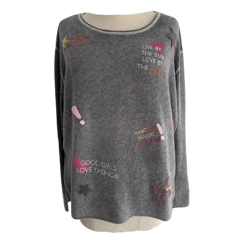 Pre-owned Princess Goes Hollywood Cashmere Jumper In Grey