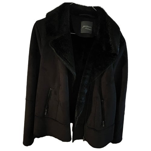 Pre-owned Marina Rinaldi Jacket In Black