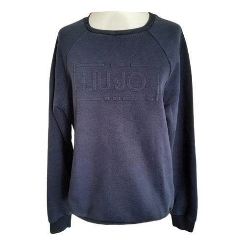 Pre-owned Liujo Sweatshirt In Blue