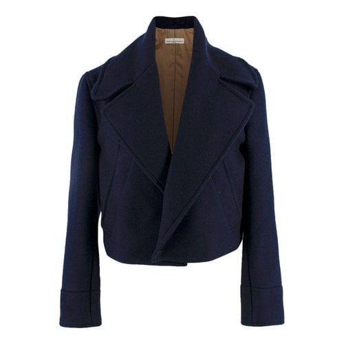 Pre-owned Golden Goose Wool Jacket In Blue