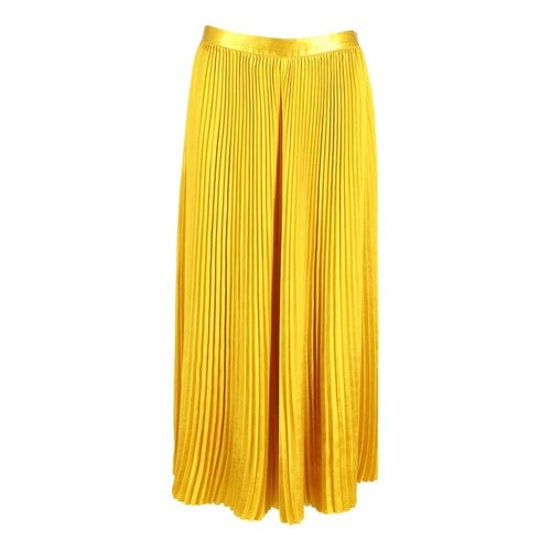 Pre-owned Ulla Johnson Mid-length Skirt In Gold