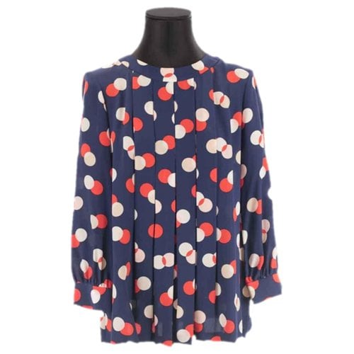 Pre-owned Kate Spade Blouse In Blue