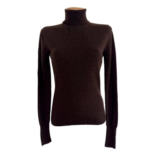Pre-owned Repeat Cashmere Jumper In Brown