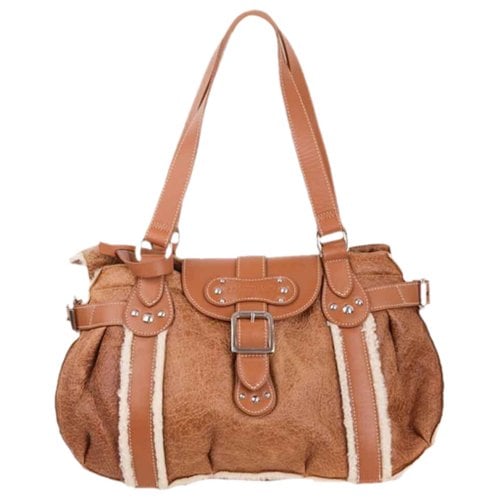Pre-owned Longchamp Leather Handbag In Brown