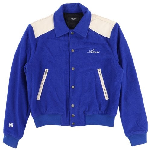 Pre-owned Amiri Wool Jacket In Blue