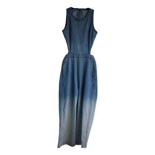 Pre-owned Afends Jumpsuit In Blue