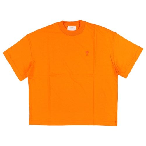 Pre-owned Ami Alexandre Mattiussi T-shirt In Orange