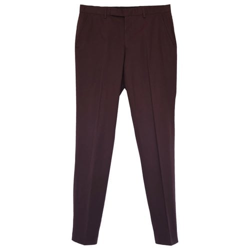 Pre-owned Lanvin Trousers In Other