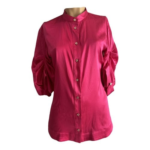 Pre-owned Roberto Cavalli Silk Shirt In Other
