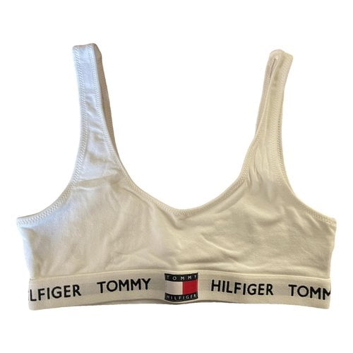 Pre-owned Tommy Hilfiger Top In White