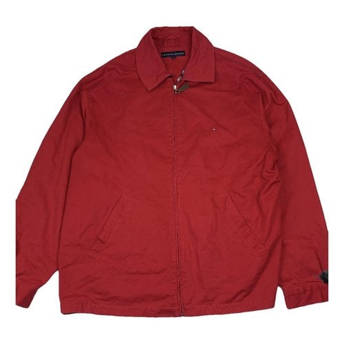 Pre-owned Tommy Hilfiger Coat In Red