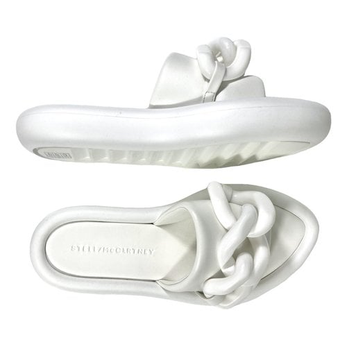 Pre-owned Stella Mccartney Sandal In White