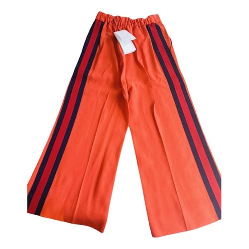 Pre-owned Gucci Short Pants In Orange