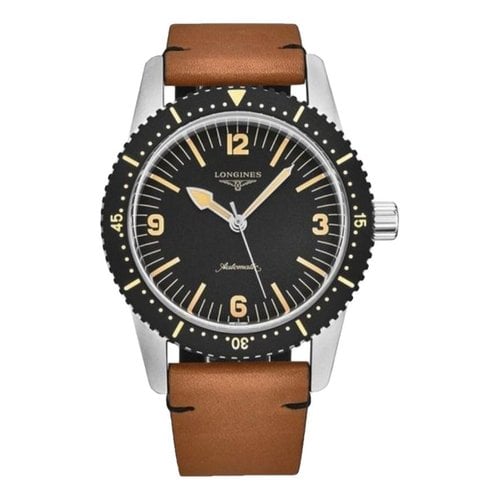 Pre-owned Longines Watch In Brown