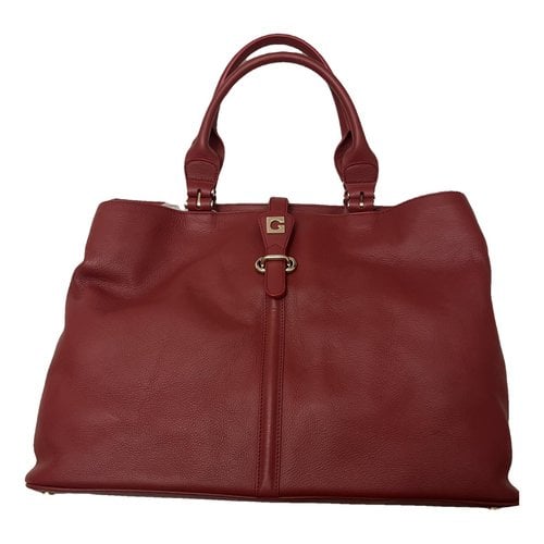 Pre-owned Gherardini Leather Handbag In Red