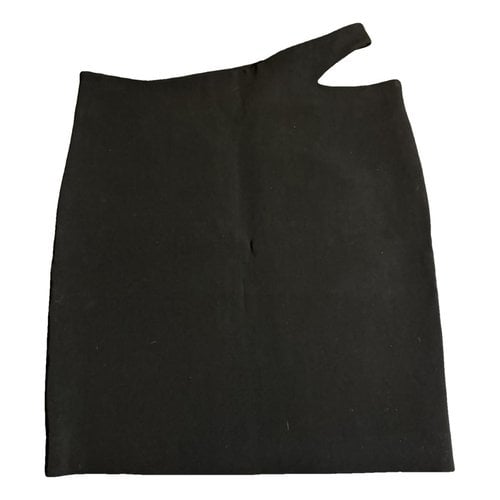 Pre-owned Coperni Mid-length Skirt In Black
