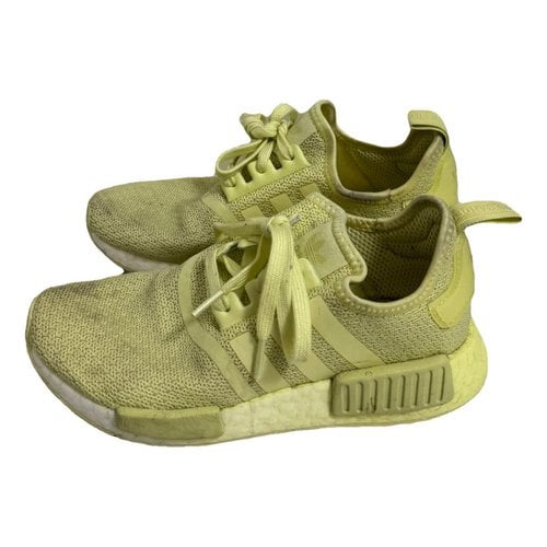 Pre-owned Adidas Originals Nmd Cloth Trainers In Yellow