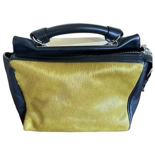 Pre-owned 3.1 Phillip Lim / フィリップ リム Leather Handbag In Yellow