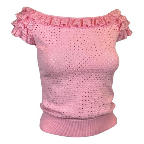 Pre-owned Moschino Cheap And Chic Camisole In Pink