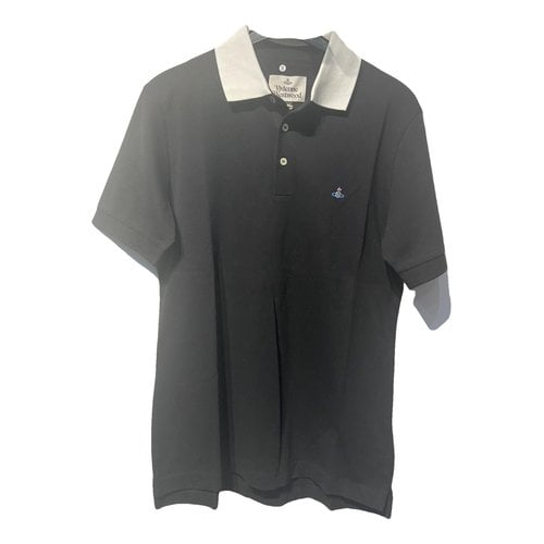 Pre-owned Vivienne Westwood Polo Shirt In Black