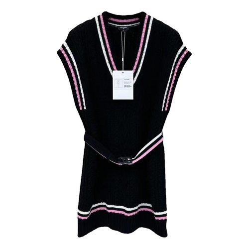 Pre-owned Chanel Cashmere Mid-length Dress In Multicolour
