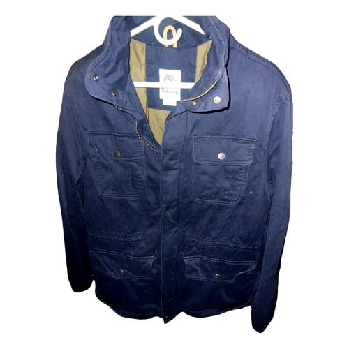 Pre-owned Timberland Jacket In Navy