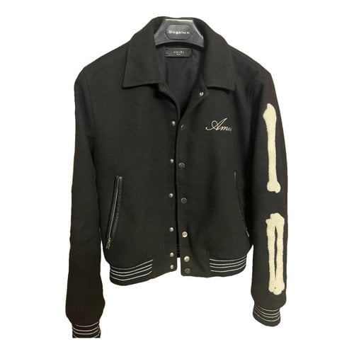 Pre-owned Amiri Linen Jacket In Black