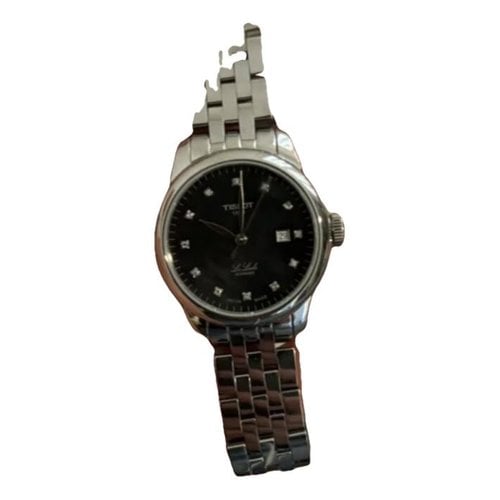 Pre-owned Tissot Ceramic Watch In Silver