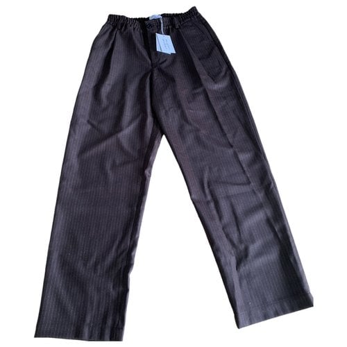 Pre-owned Libertine Trousers In Brown