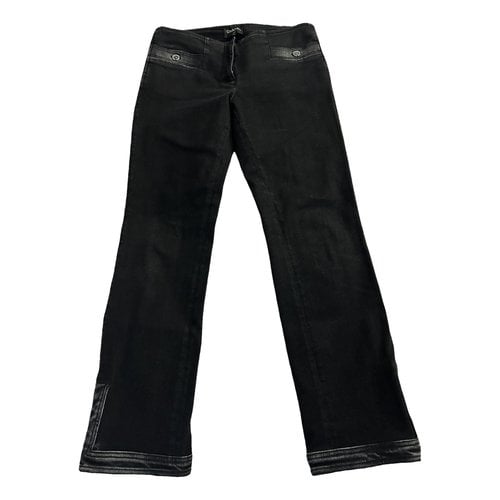 Pre-owned Chanel Slim Pants In Grey