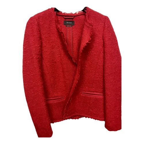 Pre-owned Isabel Marant Wool Jacket In Red